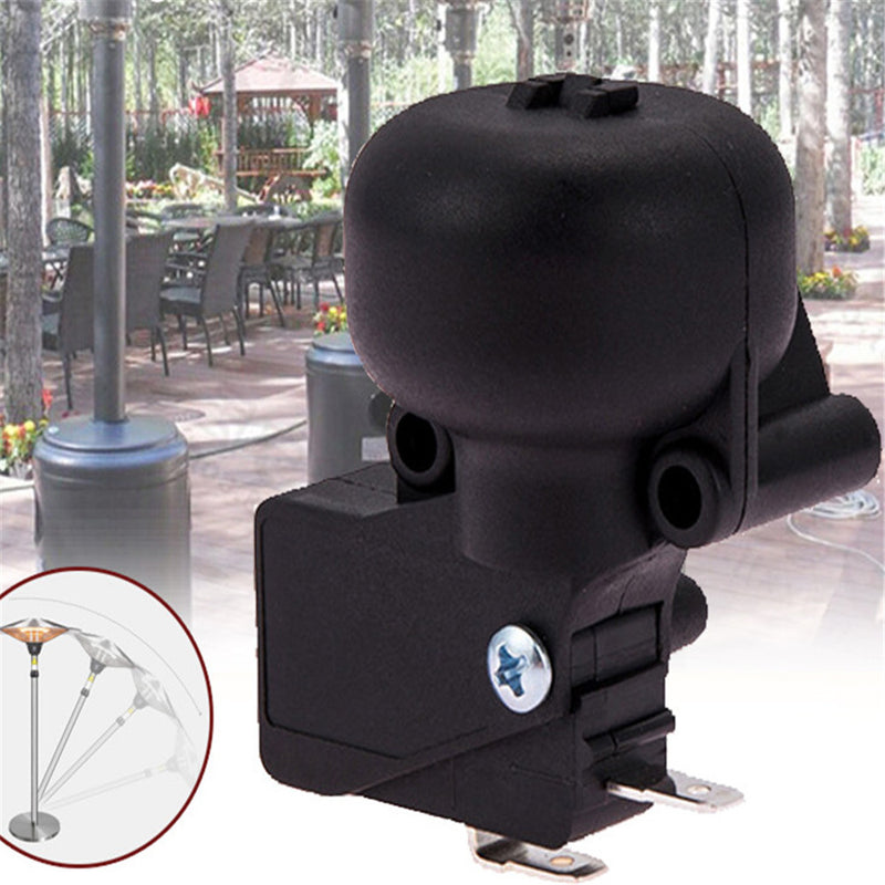 Universal AC 220V 50HZ Anti-dump Switch Black For Patio Heater Garden Outdoor Heater Accessories