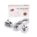 Y.F.M 3 in1 Titanium Micro Needles Derma Roller Acne Treatment Skin Care Whitening Anti Wrinkles Sc