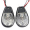 Carbon Turn Signals Flush Mount Light For Kawasaki/Ymaha/Honda/Suzuki/Sportbikes