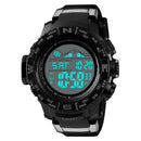 SKMEI 1380 Chrono Luminous Clock Date Week Display Digital Watch