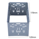 Double 2 Din Hardware Car Stereo Radio Fascia Frame for Series Jetta Chico