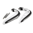 Pair Motorcycle Amber LED Light Handguard Protector For Off Road ATV Handlebar