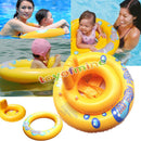 Inflatable Baby Infant Kids Seat Aid Swimming Ring Water Pool Float Swim Trainer