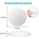 Door Stopper Wall, 25 PCS 1.57 Inch Door Bumper, Silicone Wall Protector, D