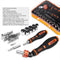 HILDA 43 In 1 Precision Ratcheting Screwdriver Set Magnetic Screwdrivers Set Electronics Repair Tool DIY Driver Kit