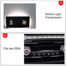 for BMW A/C Climate Control Panel Fan Speed Button Replacement, for BMW 1 S