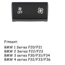 for BMW A/C Climate Control Panel Fan Speed Button Replacement, for BMW 1 S