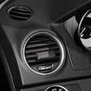 2Pcs Car Air Conditioning AC Instrument Panel Vents Cover Trim for Mercedes