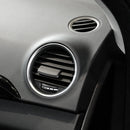 2Pcs Car Air Conditioning AC Instrument Panel Vents Cover Trim for Mercedes