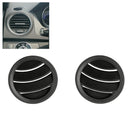 2Pcs Car Air Conditioning AC Instrument Panel Vents Cover Trim for Mercedes