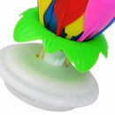 3 Pack Musical Birthday Candle Multicolor Musical Candle Lotus Rotation Pla