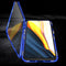 Bakeey Upgraded Version 360 Front+Back Double-sided Full Body 9H Tempered Glass Metal Magnetic Adsorption Flip Protective Case For OnePlus 7