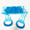 Scrubber Massage Pad With Bathroom Shower Rubbing Strap