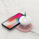 Bakeey 7.5W 10W Onion Head Night Light Smart Fast Charging Wireless Charger For iPhone XS 11 Pro Huawei P30 Pro Note10