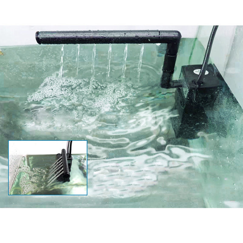3 In 1 Submersible Water Pump Filtration Low Noise Oxygen Circulation Fish Tank Aquarium Pump Flow Rate Adjustable