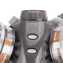 Dual Activated Carbon Double Gas Mask Protection Filter Chemical Half Face Respirator Mask Fire Protection
