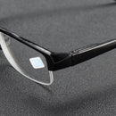 Finished Coating Myopia Glasses Clear Optical Half-rim Nearsighted Glasses -100 To -400