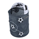 Football Modeling Collapsible Laundry Basket Storage Barrels Storage Barrel P9D2