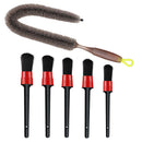 Wheel Brush Set,29 Inches Long Soft Bristle Wheel Cleaning Brush and 5 Diff