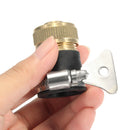 3/4 Inch Adjustable Brass Water Tap Hose Connector Washing Machine Faucet Quick Adapter