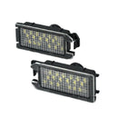 2X Car Led License Plate Light License Plate Light for Fiat 500 500C