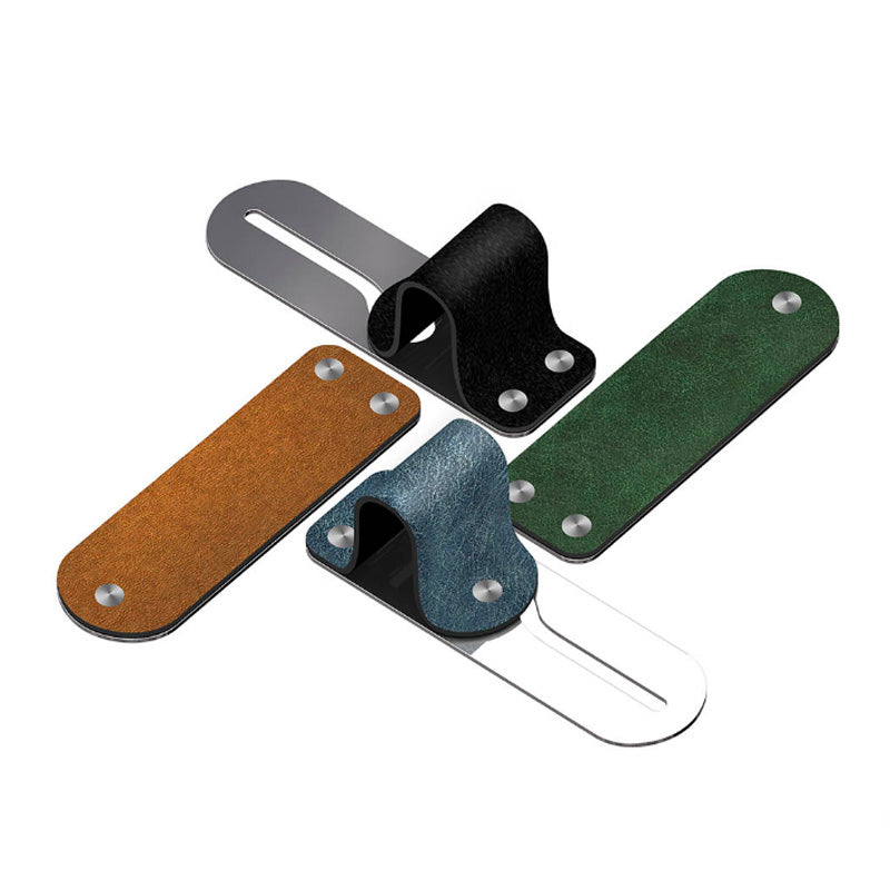 Freefinger Universal Strong Sticky Multi-function PU Leather Cell Phone Ring Holder Bracket Compatible with iPhone Samsung Xiaomi & Other Smartphones from Xiaomi youpin