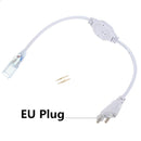 LED Strip Accessory Special US/EU Plug For 5050 Strip Light AC 220V
