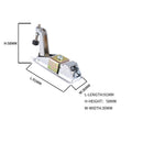 2 Pcs Chrome Zinc Alloy Compression Door Lock Toolbox Cabinet Latch Lock Tr I9E9