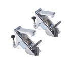 2 Pcs Chrome Zinc Alloy Compression Door Lock Toolbox Cabinet Latch Lock Tr I9E9