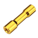 Suleve M3AS14 10Pcs M3 30mm Aluminum Alloy Standoff Spacer Round Column MultiColor Smooth Surface