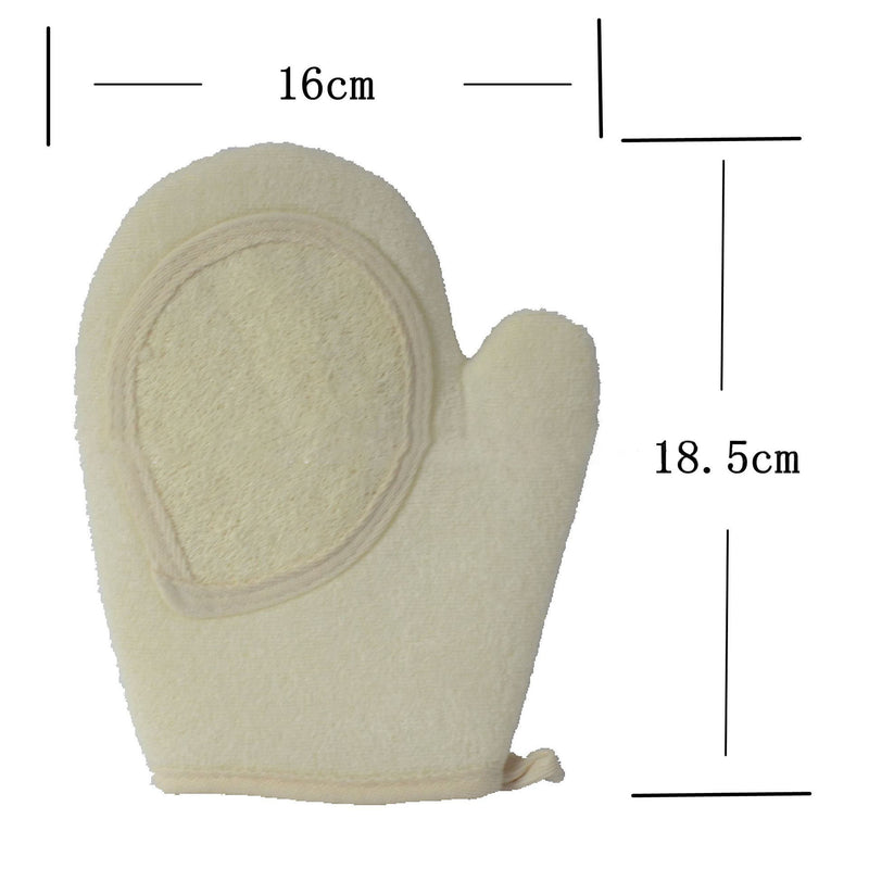 Honana Body Sponge Bath Massage Of Shower Bath Gloves Shower Exfoliating Bath Gloves Shower Scrubber