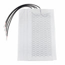 4Pcs 12V Carbon Fiber Car Heating Seat Pads Warmer Heated 5 Level Switch Universal