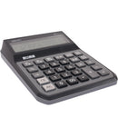 Deli DL-1556 Speech Calculator Computer 12-Digit True Voice For Men And Women