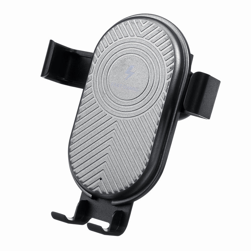 15W Qi Wireless Charger Fast Charging Gravity Linkage Air Vent Car Phone Holder For 4.0-6.5 Inch Smart Phone