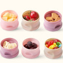 Portable 3 Tiers Baby Kids Milk Powder Storage Box Safe Food Formula Dispenser