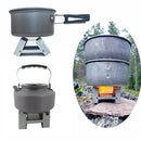 LAOTIE Mini Portable Folding Picnic Cooking Stove Barbecue Solid Fuel Alcohol Oven 9.6x7.5x5.5cm