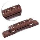 Guitar Parts Durable Rosewood Guitar Bridge Mandolin Bridge for Bass Guitar