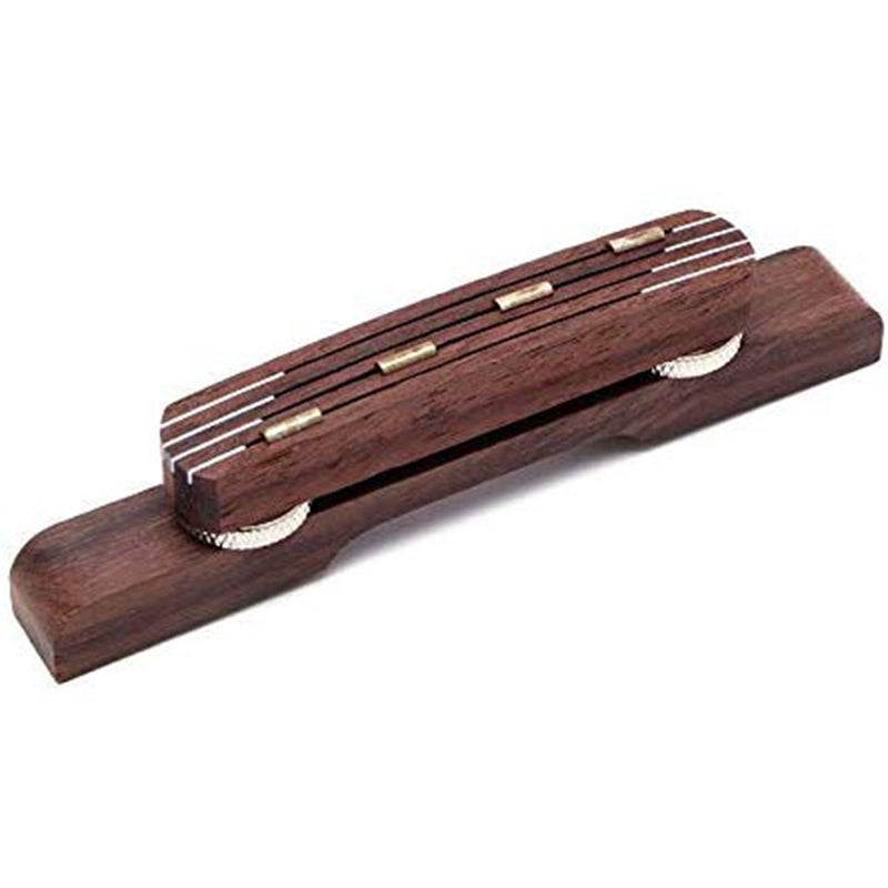 Guitar Parts Durable Rosewood Guitar Bridge Mandolin Bridge for Bass Guitar