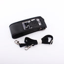 Baofeng 5R Intercom Lengthened Leather Case 3800mAh Battery Holster Walkie Talkie Accessories