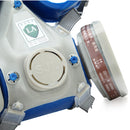 Silicone Full Face Respirator Gas Mask & Goggles Comprehensive Cover Paint Chemical Pesticide Mask