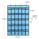 Pocket Chart for Calculator Holder, 30 Pocket Charts for Classroom 33.5 x 24U3U7