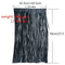 Women's Tassels Leather Skirt Summer Fashion Adjusted PU Long Fringe Dress BH1T6