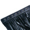 Women's Tassels Leather Skirt Summer Fashion Adjusted PU Long Fringe Dress BH1T6