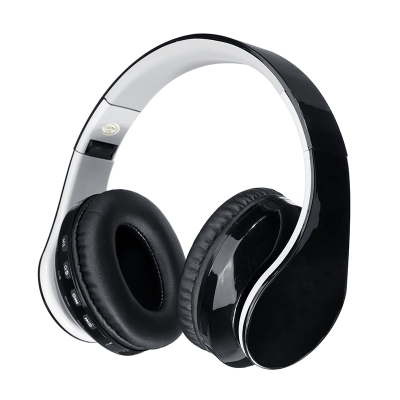 Foldable bluetooth 5.0 Wireless Stereo Headphone Noise Cancelling Handsfree Headset With HD Mic