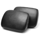 Rear Passenger Pillion Leather Seat Cushion Pad 6/8 Suction Cups For Harley Dyna Custom