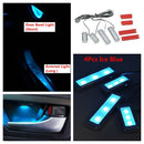 4Pcs/Set Car Door Bowl Handle LED Ambient Atmosphere Light Interior Accesso
