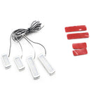 4Pcs/Set Car Door Bowl Handle LED Ambient Atmosphere Light Interior Accesso