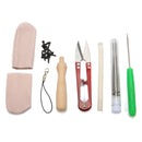 36 Colour Wool Felt Needles Tool Set Needle Felting Mat Starter DIY Kit With Box