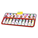 Piano Mat Music Mat Music Pad Play Mat for Kids with 10 LED Flashing Lights