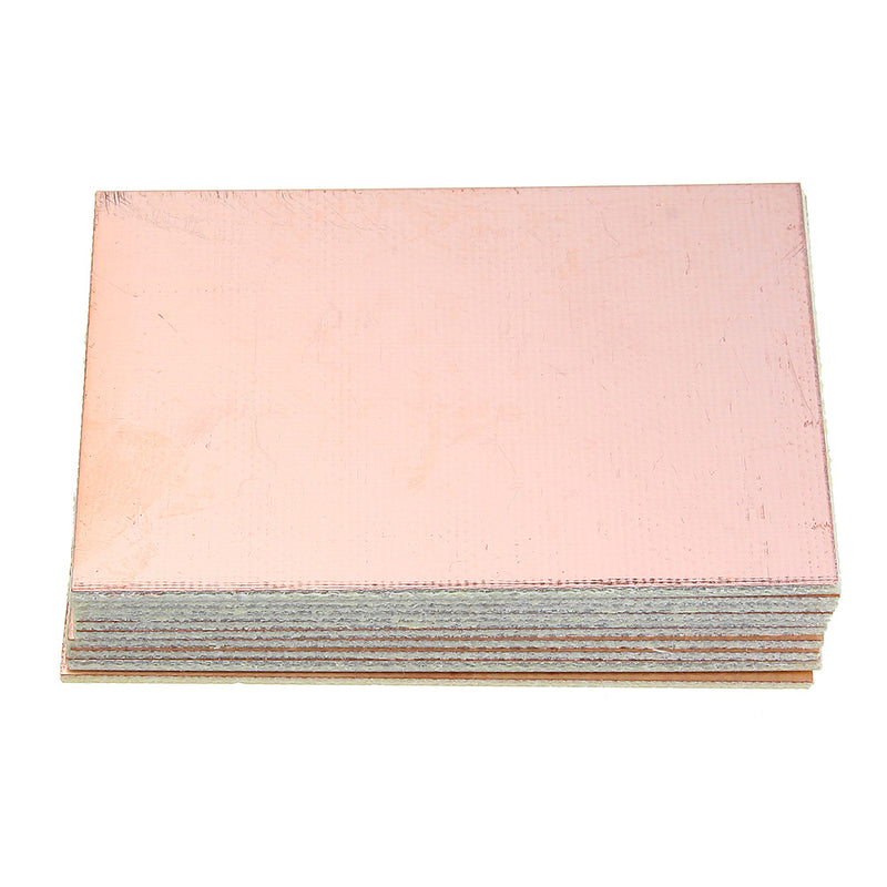 10pcs 5x7cm Single Sided Copper PCB Board FR4 Fiberglass Board